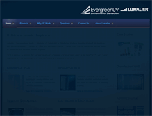 Tablet Screenshot of lumalier.com